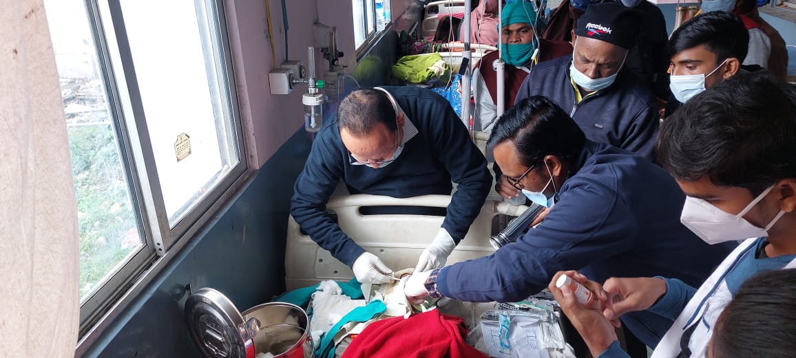 रांची से आया केमिकल, तब SNMMCH में हुआ नेत्रदान 