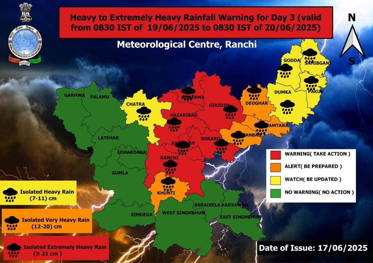 BREAKING : भारी बारिश के कारण कल सभी स्कूल बंद, उपायुक्त ने जारी किया आदेश