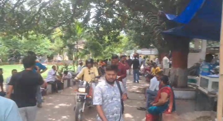 पटना:अचानक गार्ड का हथियार गिरने से हो गया मिस फायर, फिर मच गया हड़कंप, दो घायल