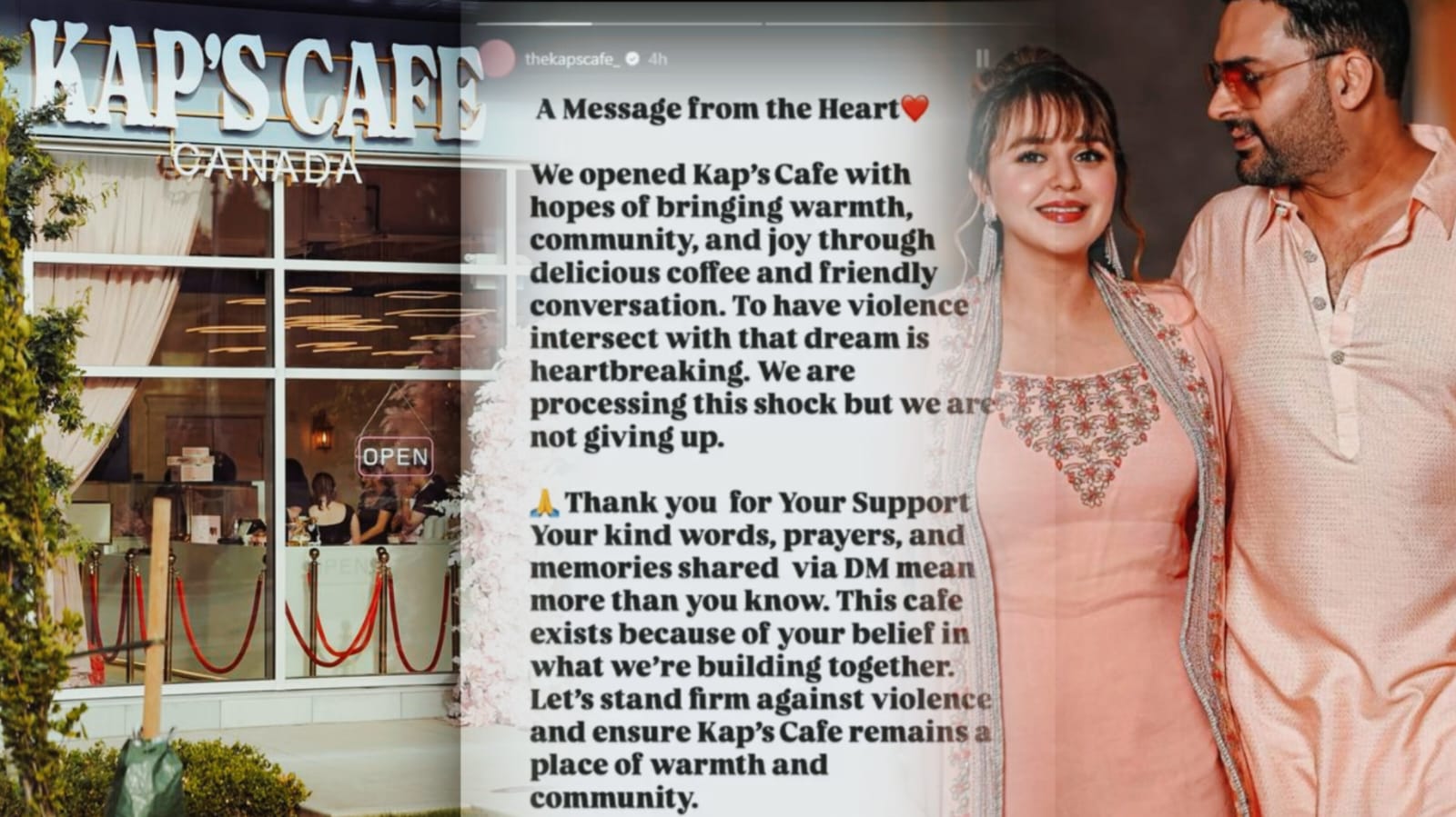 कपिल के कैप्स कैफ़े पर गोलीबारी की घटना, इस मोस्ट वांटेड आतंकवादी ने ली घटना की जिम्मेदारी, वजह जान चौक जाएंगे आप