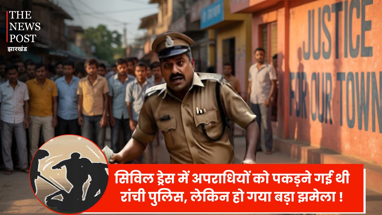 सिविल ड्रेस में अपराधियों को पकड़ने गई थी पुलिस, लेकिन हो गया बड़ा झमेला, 4 पुलिसकर्मी घायल
