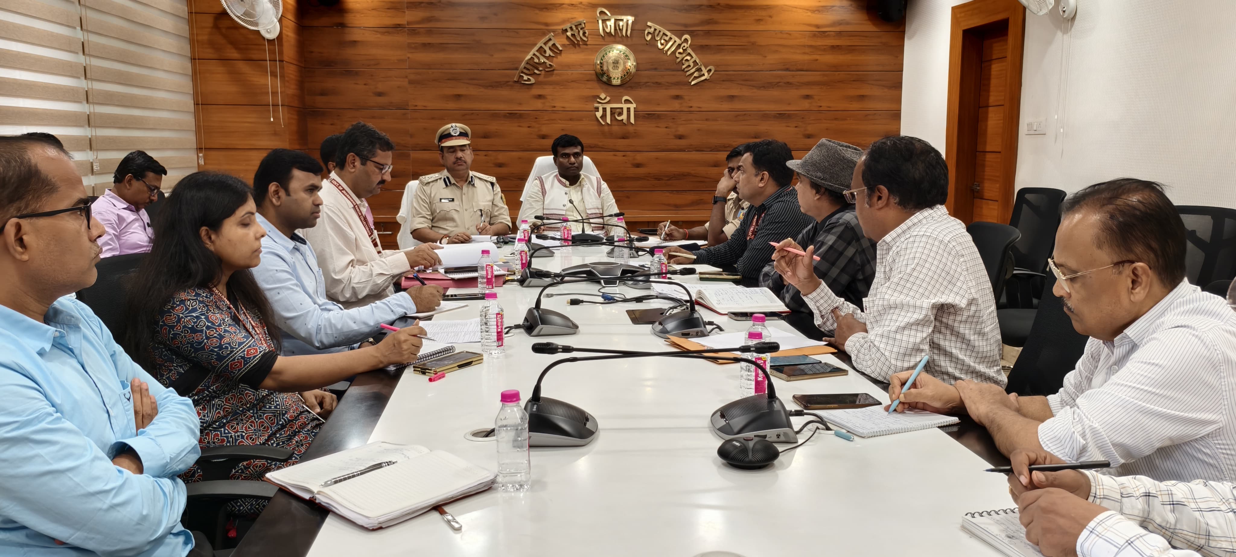 राष्ट्रपति का झारखंड दौरा: रांची में तैयारियों को लेकर डीसी की हाईलेवल मीटिंग, दिए सख्त निर्देश