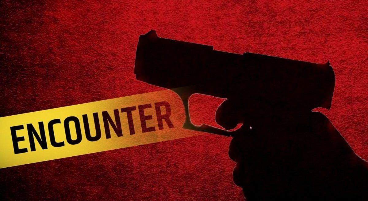 Breaking: धनबाद का कुख्यात आशीष रंजन प्रयागराज में एनकाउंटर के बाद अरेस्ट, हथियार भी बरामद