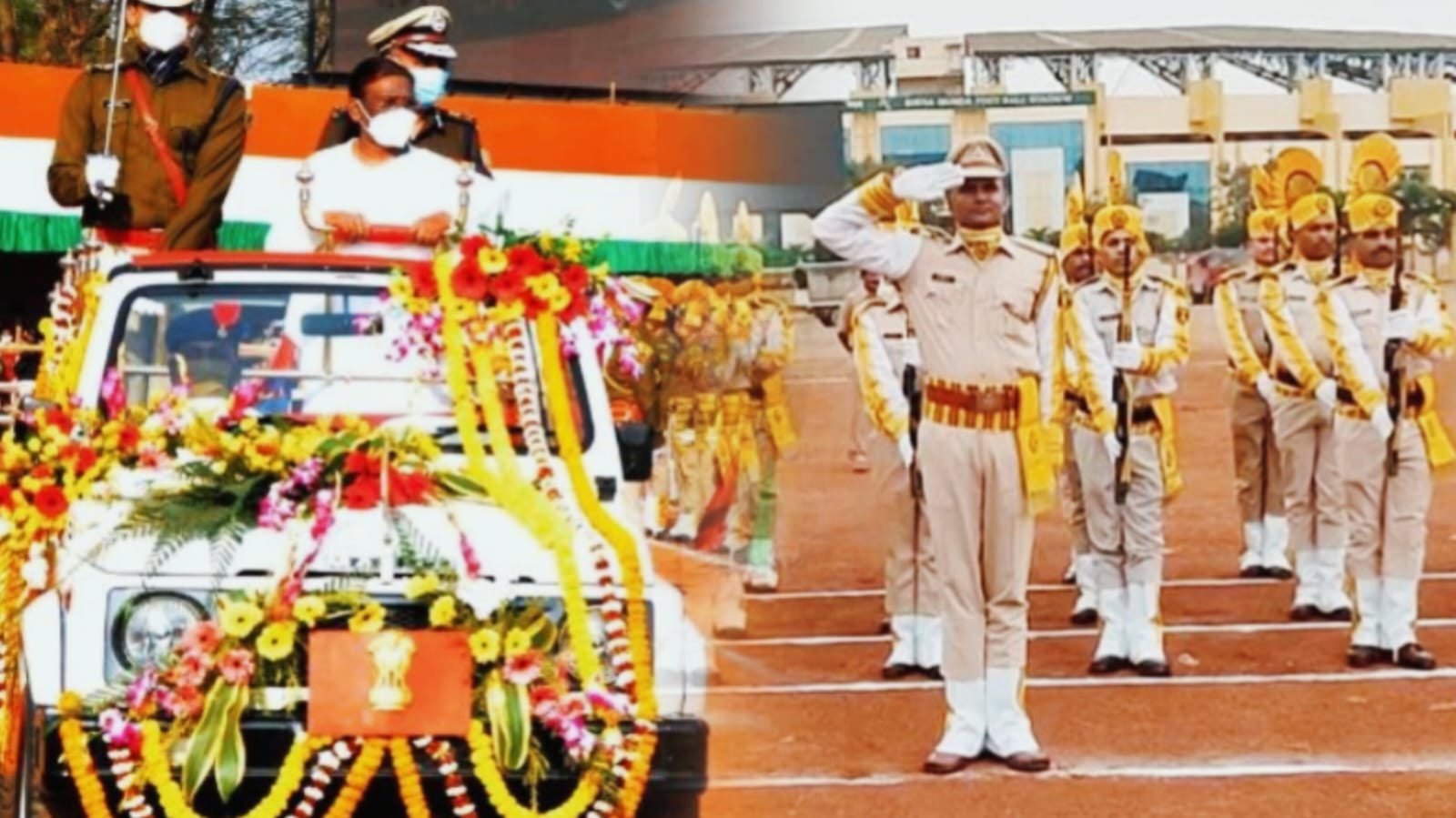 राज्य में स्वतंत्रता दिवस की तैयारी पूरी, कल मोरहाबादी में राज्यपाल फहराएंगे झंडा, परेड का फाइनल रिहर्सल हुआ पूरा