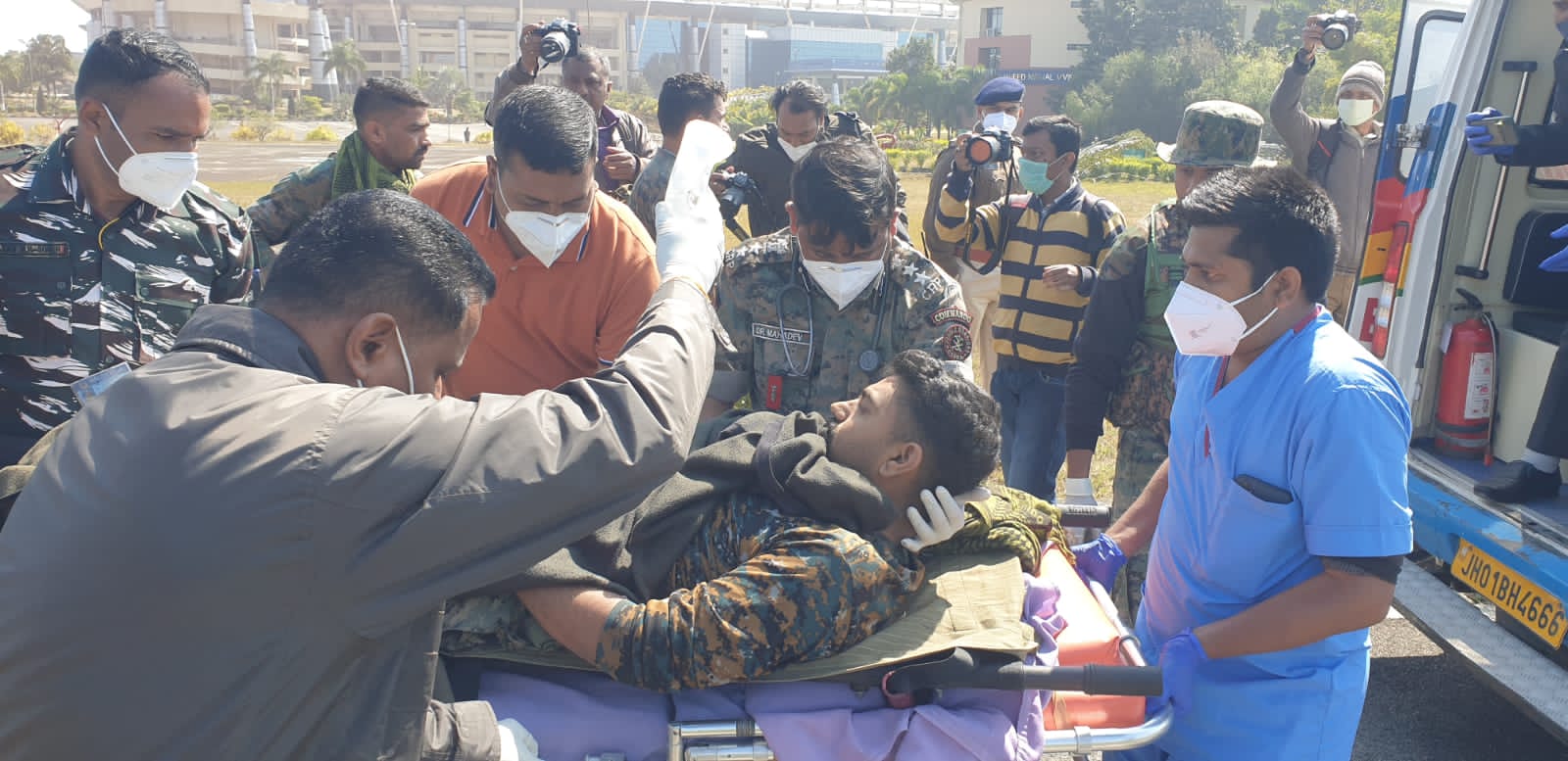 लोहरदगा के केरार जंगल में आईईडी ब्लास्ट, दो जवान घायल, रांची के मेडिका में चल रहा इलाज