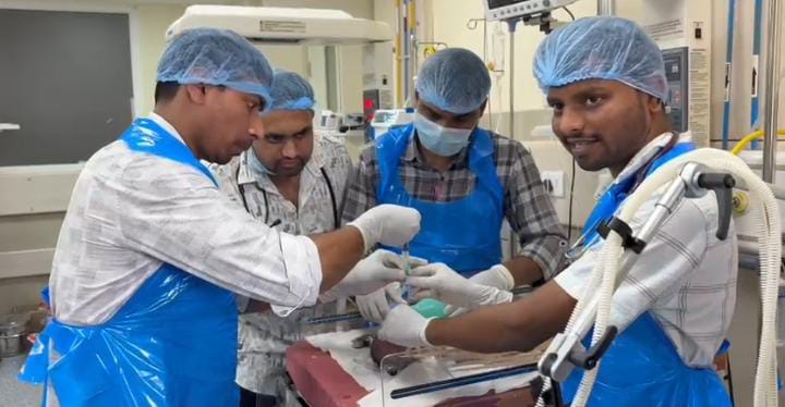 जमशेदपुर:MGM में हुई प्री-मैच्योर बच्चों के लिए सर्फेक्टेंट थेरेपी की शुरुआत, पहली बार 30-32 सप्ताह के नवजात को दी गई थेरेपी