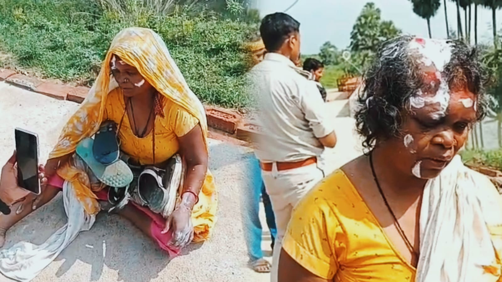 नवादा में क्रूरता की हद: डायन बताकर महिला का सिर मुडवाया पेशाब पिलाई, फिर जूतों की माला पहनाकर घुमाया