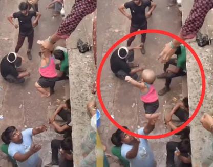 OMG! महिला ने अपने ही बच्चे को जानबुझकर छत से फेंका, फिर जो हुआ देखकर दहल उठे लोग, आप भी देखिए-VIRAL VIDEO