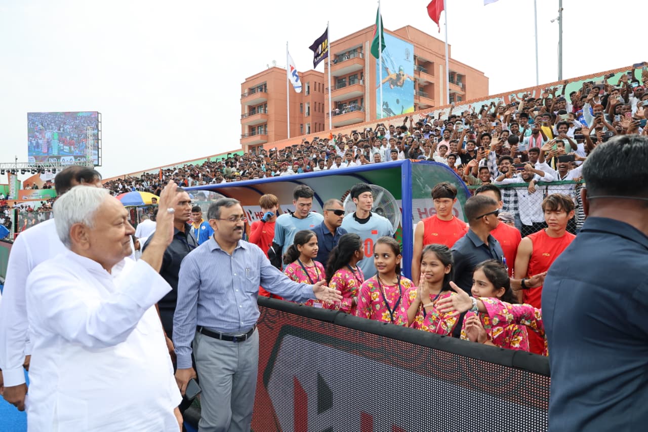 राजगीर में एशिया हॉकी चैम्पियनशिप का भव्य आगाज, सीएम नीतीश कुमार ने किया उद्घाटन