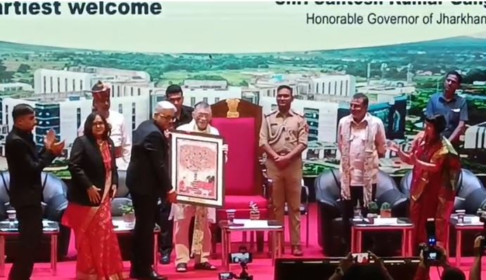 AIIMS देवघर का छठा स्थापना दिवस, बोले राज्यपाल-एम्स बनेगा मिशाल, गंभीर बीमारी के इलाज के लिए नहीं करना होगा मेट्रो सिटी का रुख