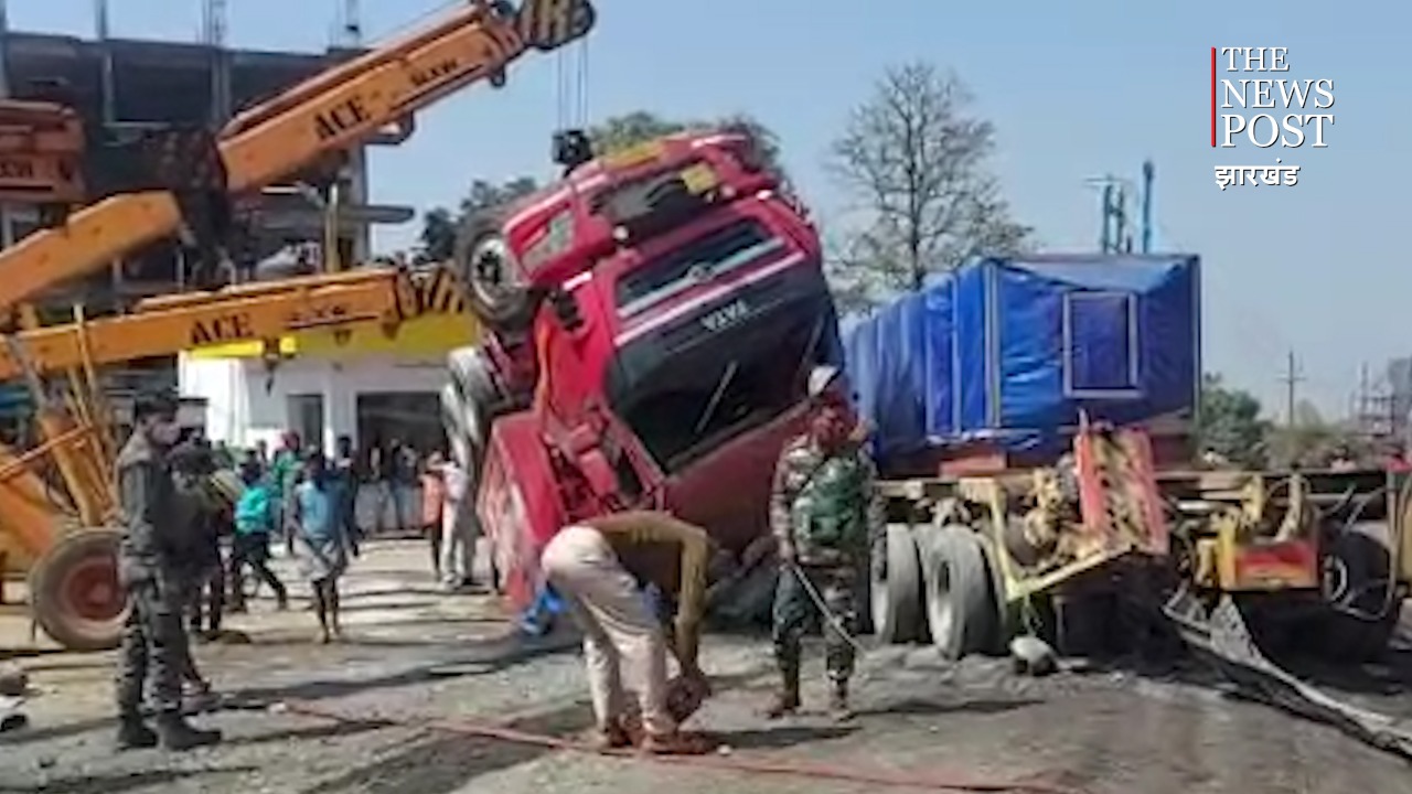 पटना-रांची हाईवे मार्ग में बड़ी सड़क दुर्घटना, 8 लोगों की मौत