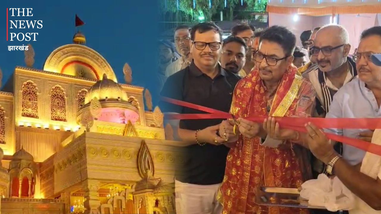 देवघर में बना संथाल परगना का सबसे बड़ा पंडाल! देखिए क्या है खास