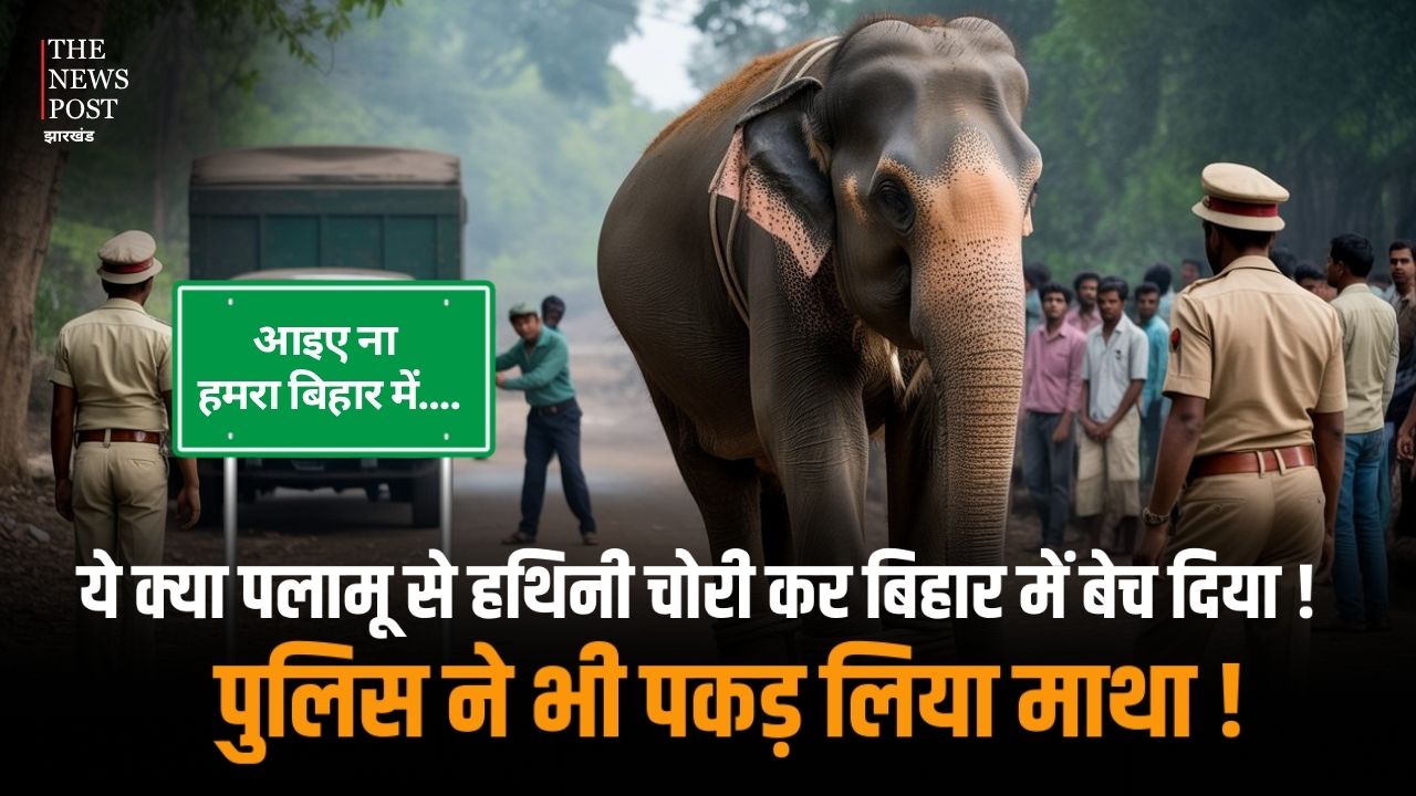 पलामू में चोरी हो गई 1 करोड़ की हथिनी, पुलिस के पास दर्ज हुआ मुकदमा