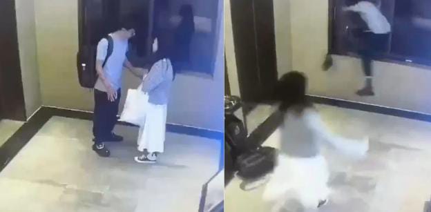 छोटी सी बात पर आपस में झगड़ने लगा ये कपल, फिर लड़के ने जो किया उसे देख लड़की के उड़ गए हो होश,देखे VIDEO