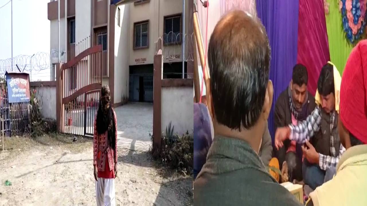 शादी के रंग में पड़ा भंग :  दूल्हे के घर पहुंची प्रेमिका, मुंह छुपाकर भागते नजर आए दूल्हे राजा