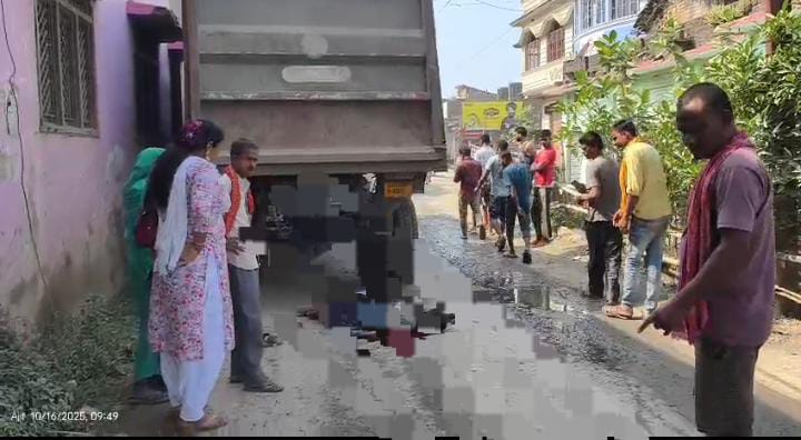 BREAKING:साहिबगंज के मिर्जाचौकी में भयानक सड़क हादसा, एक की दर्दनाक मौत
