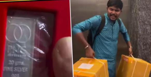 हमें तो मिठाई का डब्बा भी नहीं मिला! कर्मचारियों को मिला ऐसा दिवाली गिफ्ट कि चेहरे पर छा गई मुस्कान, वीडियो हुआ वायरल