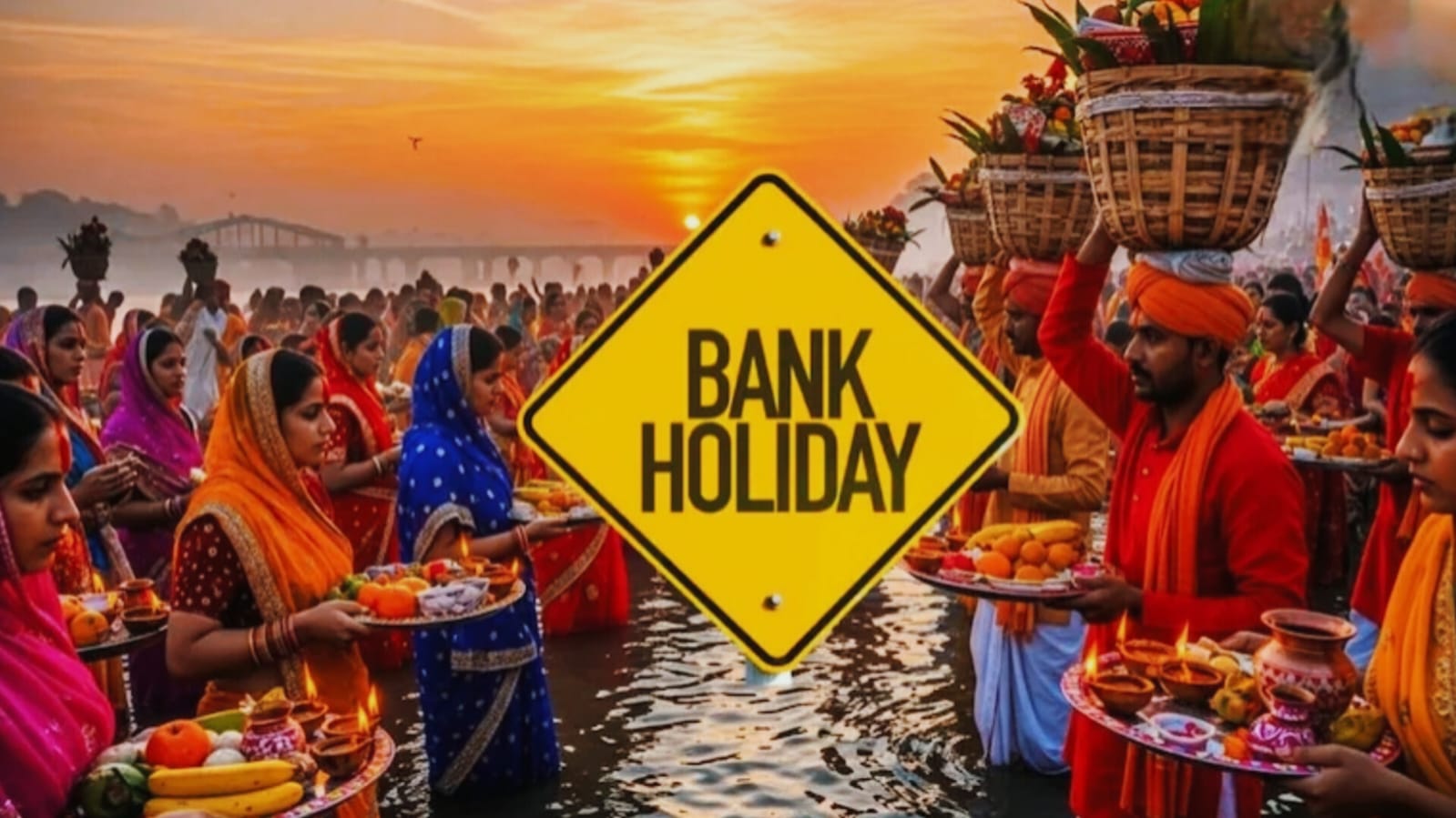 Bank Holiday : छठ महापर्व को लेकर कल से 4 दिनों तक रहेगी बैंक की छुट्टी, इस दिन से निपटा सकते हैं जरूरी काम