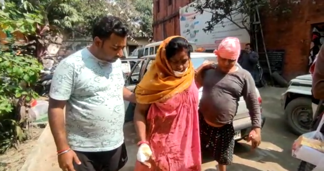 अपराधियों का तांडव, लूटपाट के बाद दम्पत्ति को चाकू घोप कर किया घायल