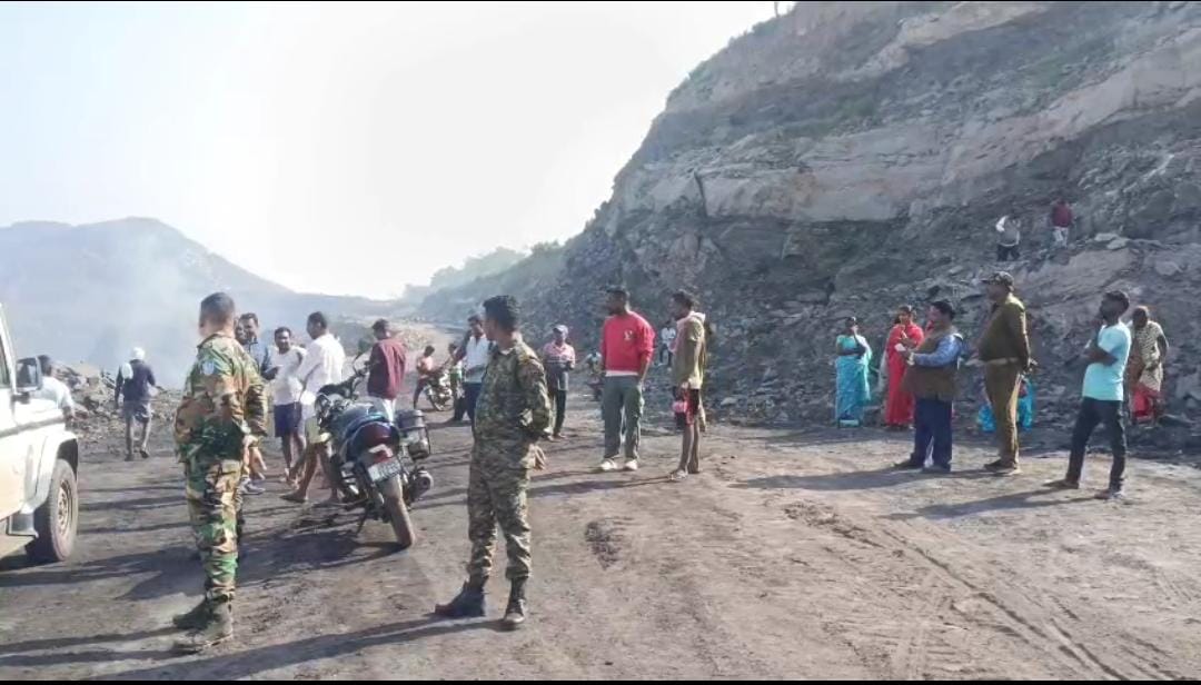कोलियरी में बड़ा हादसा, भौरा 4-ए पैच में गिरकर व्यक्ति की मौत, ग्रामीणों का फूटा गुस्सा