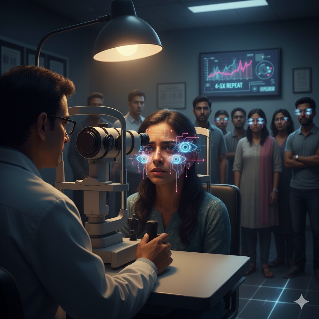 मोतियाबिंद ऑपरेशन में बड़ा गड़बड़झाला! मरीज की दो आंखें, लेकिन ऑपरेशन हो गया 9 बार