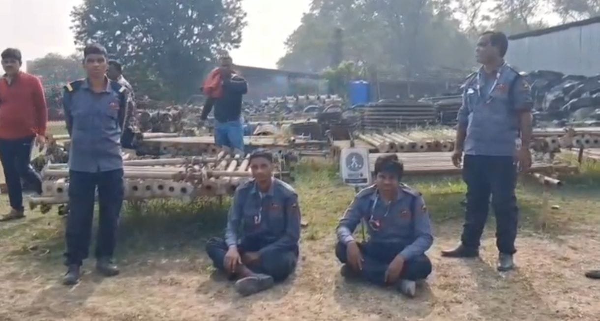 एलएनटी वेयरहाउस में बड़ी लूट, गार्डों को बंधक बनाकर 30 लाख के पार्ट्स उड़ा ले गए अपराधी