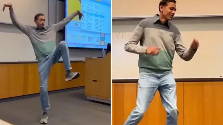 US प्रोफेसर का ‘बदतमीज़ दिल’ पर धांसू डांस, वीडियो ने इंटरनेट पर मचाई धूम, आप भी देखिए