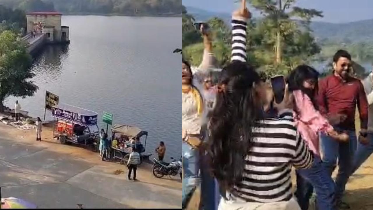 लोगों पर अभी से छाने लगा नए साल का खुमार, पिकनिक स्थलों पर जुटने लगी भीड़