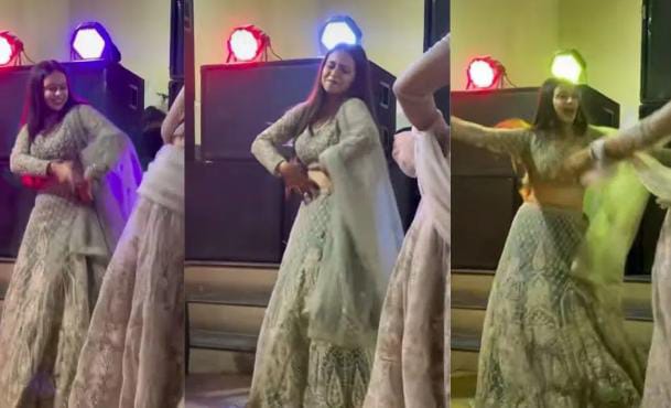 बंदूक चलेगी ! सपना चौधरी के गाने जब लड़की ने लगाया ठुमका, तो कातिलाना मूव्स देख हिल गए लोग, आप भी देखिए