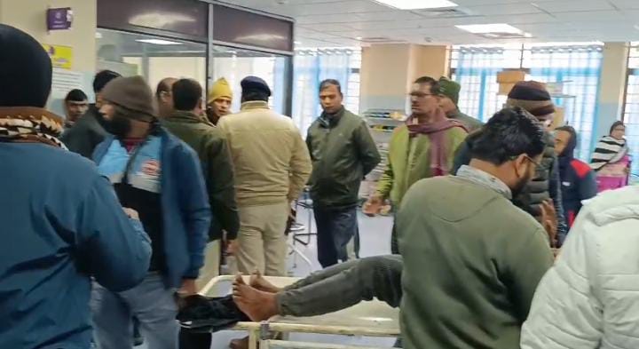 नालंदा में दिन दहाड़े कार सवार अपराधियों ने ट्रांस्पोटर को मारी गोली, पढ़े वजह