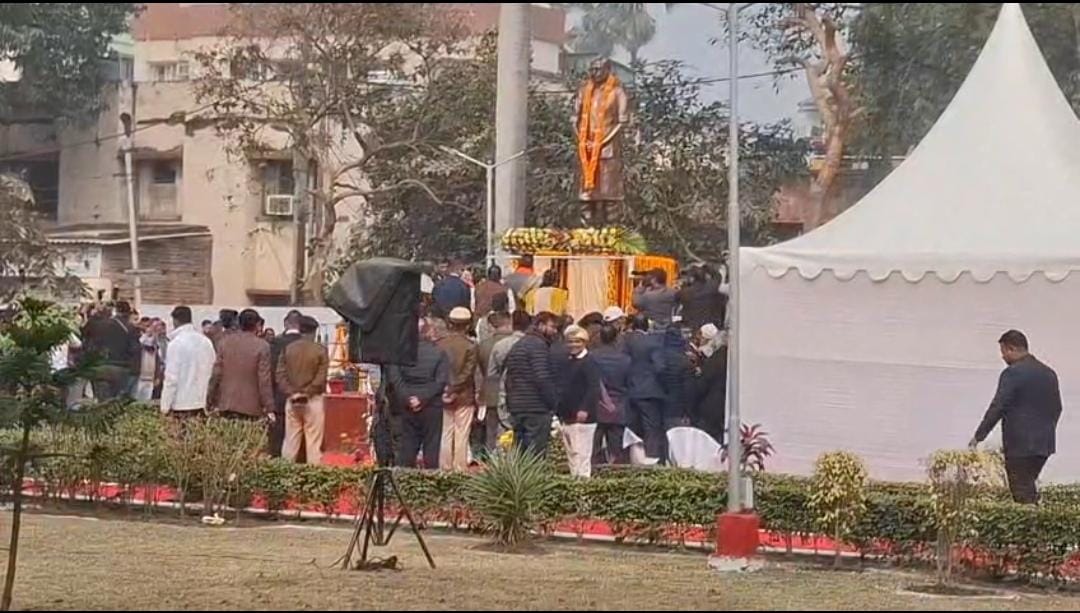 पहली बार मनाई गई बिहार के पूर्व उपमुख्यमंत्री स्वर्गीय सुशील मोदी की जयंती,  सीएम नीतीश कुमार ने प्रतिमा का किया अनावरण