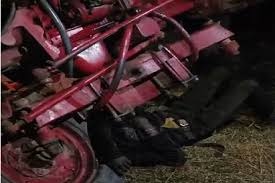 ट्रैक्टर के नीचे तीन घंटे तक फंसा रहा चालक, मौत को मात देकर बची जान