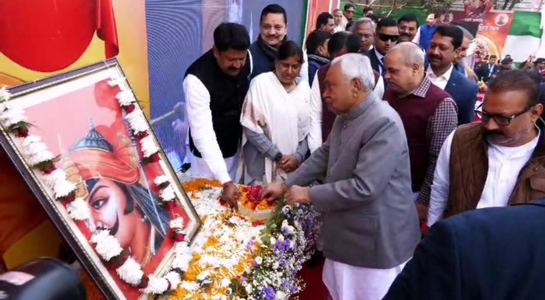 राष्ट्रीय स्वाभिमान दिवस: महाराणा प्रताप की पुण्यतिथि पर सीएम नीतीश ने अर्पित की श्रद्धांजलि