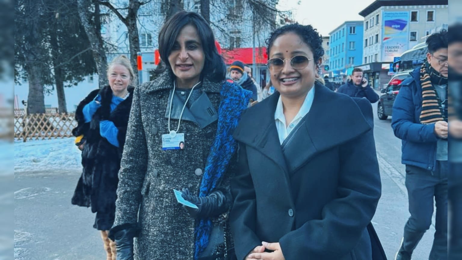 दावोस में कल्पना सोरेन की Apollo Hospitals की एमडी सुनीता रेड्डी से अहम चर्चा, महिला नेतृत्व और हेल्थकेयर पर मंथन