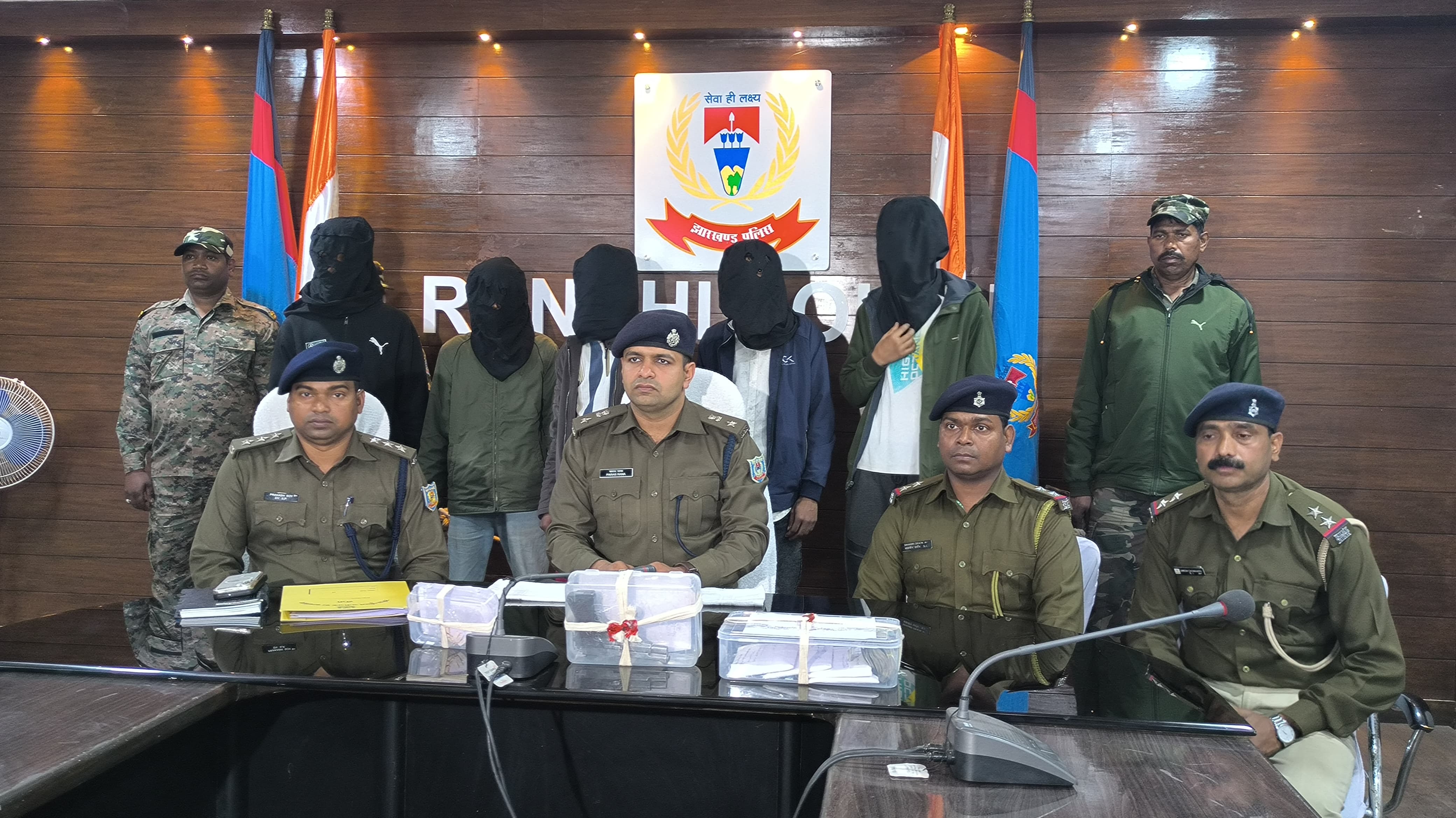 रांची पुलिस की बड़ी कार्रवाई,  ब्राउन शुगर और हथियार के साथ पकड़ा गया लालू यादव