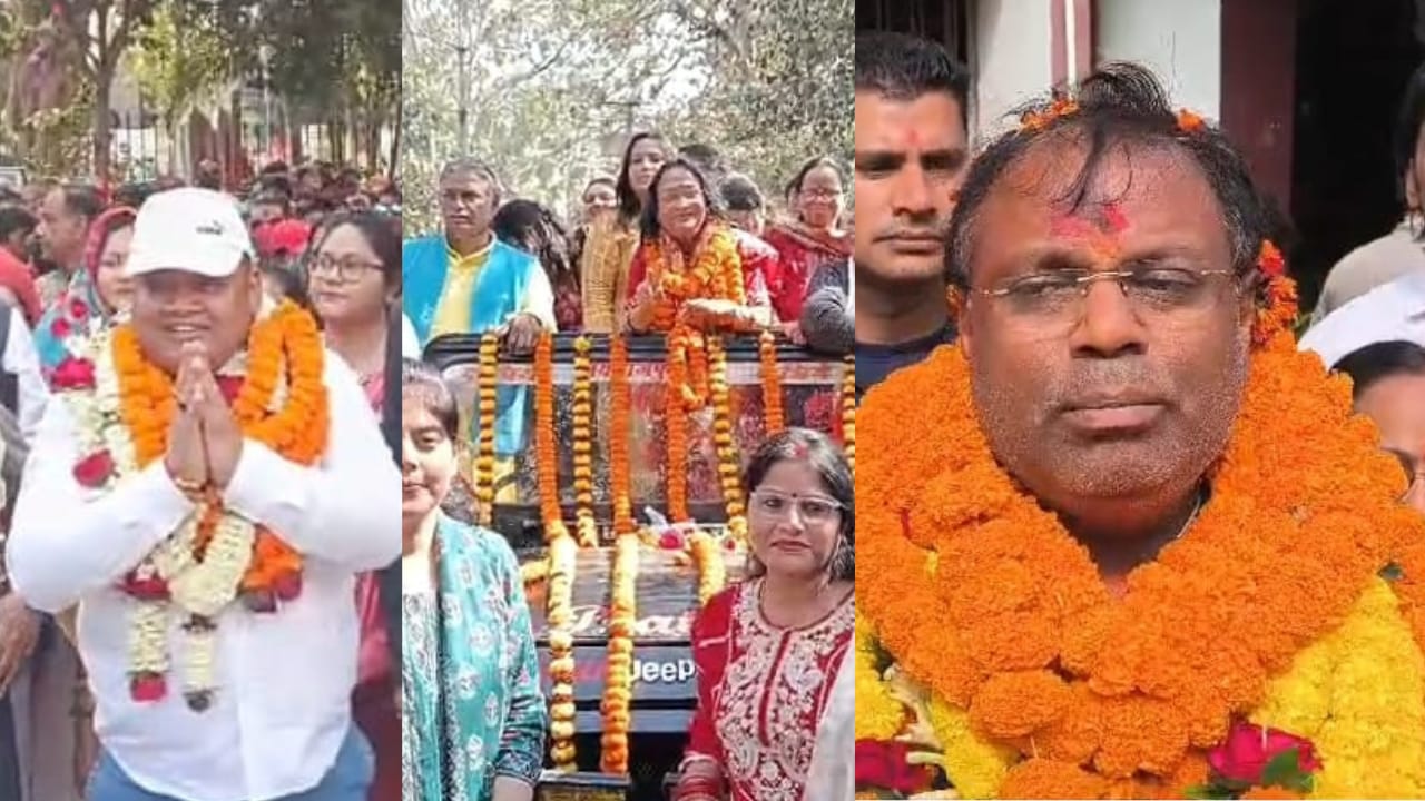 मेयर पद की रेस हुई दिलचस्प: झामुमो, कांग्रेस और भाजपा के नेताओं ने निर्दलीय भरा नामांकन, भीड़ जुटाकर दिखाई ताकत