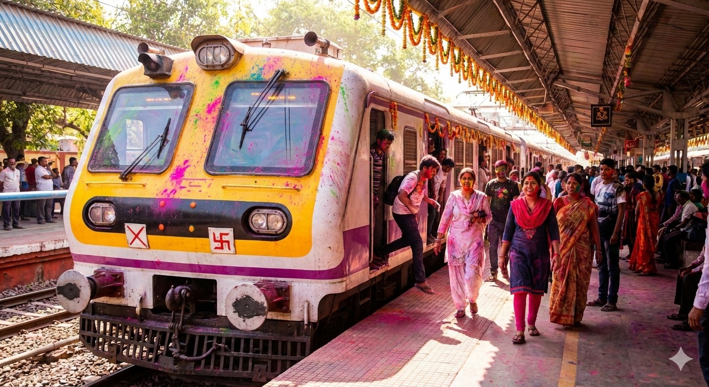 होली पर यात्रियों को मिलेगी बड़ी राहत, इन रूटों पर चलेंगी स्पेशल ट्रेने, जान लें शेड्यूल