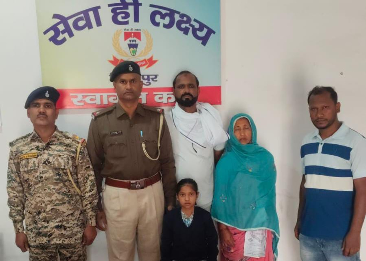 पाकुड़: हिरणपुर पुलिस की तत्परता से मिली गुमशुदा बच्ची , परिवार ने ली राहत की सांस