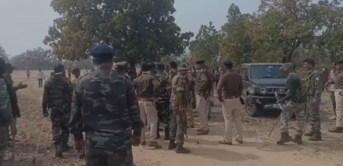 गढ़वा में पुलिस और ग्रामीणों में झड़प, मंडल डैम के विस्थापितों ने किया विरोध,आधा दर्जन ग्रामीण घायल