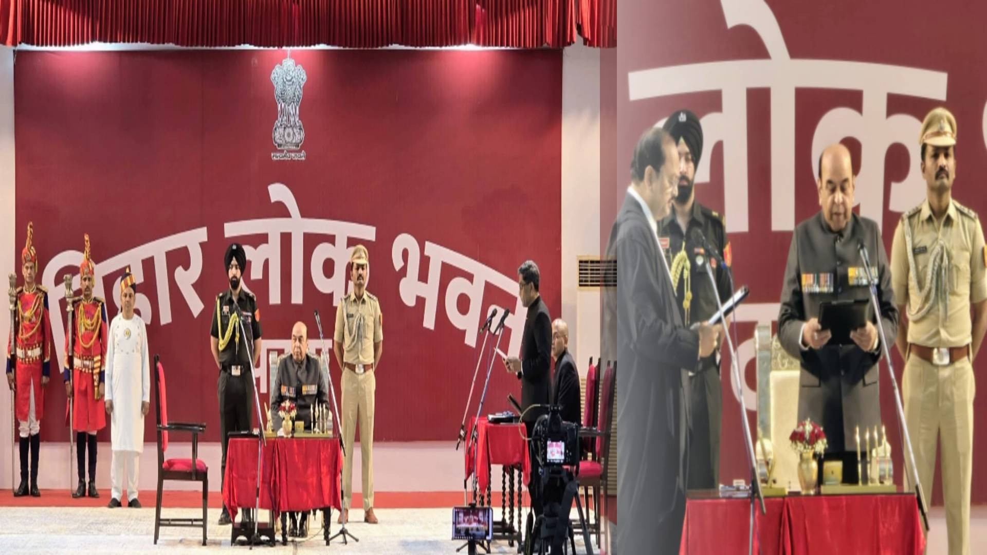 बिहार के नए राज्यपाल बने सैयद अता हसनैन, चीफ जस्टिस ने दिलाई शपथ