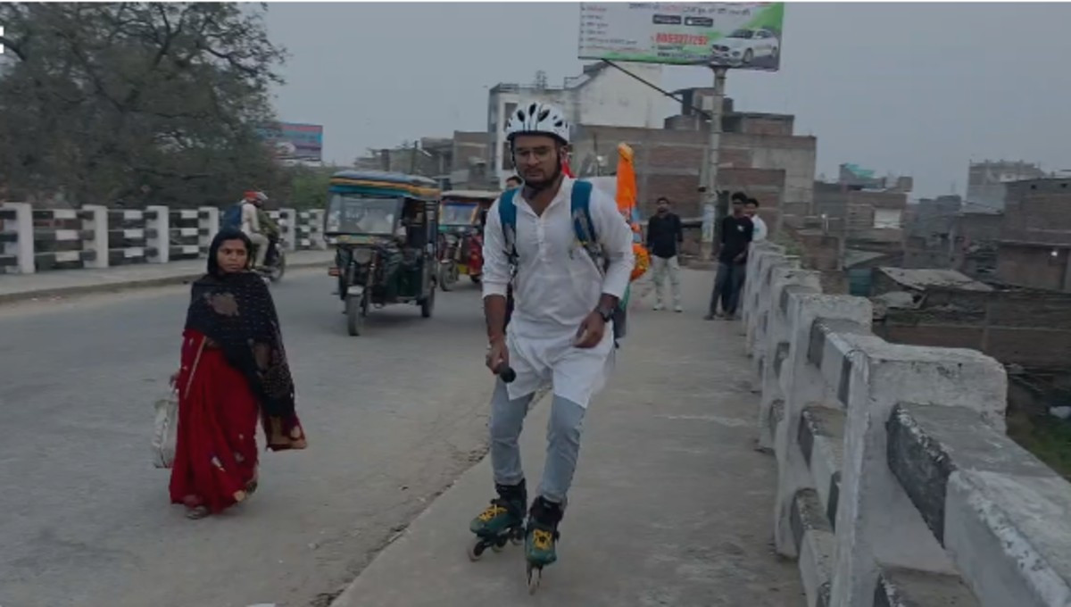 भागलपुर के सन्नी कुमार का साहसिक लक्ष्य, स्केटिंग करते हुए 90 दिनों में केदारनाथ पहुंचने का संकल्प