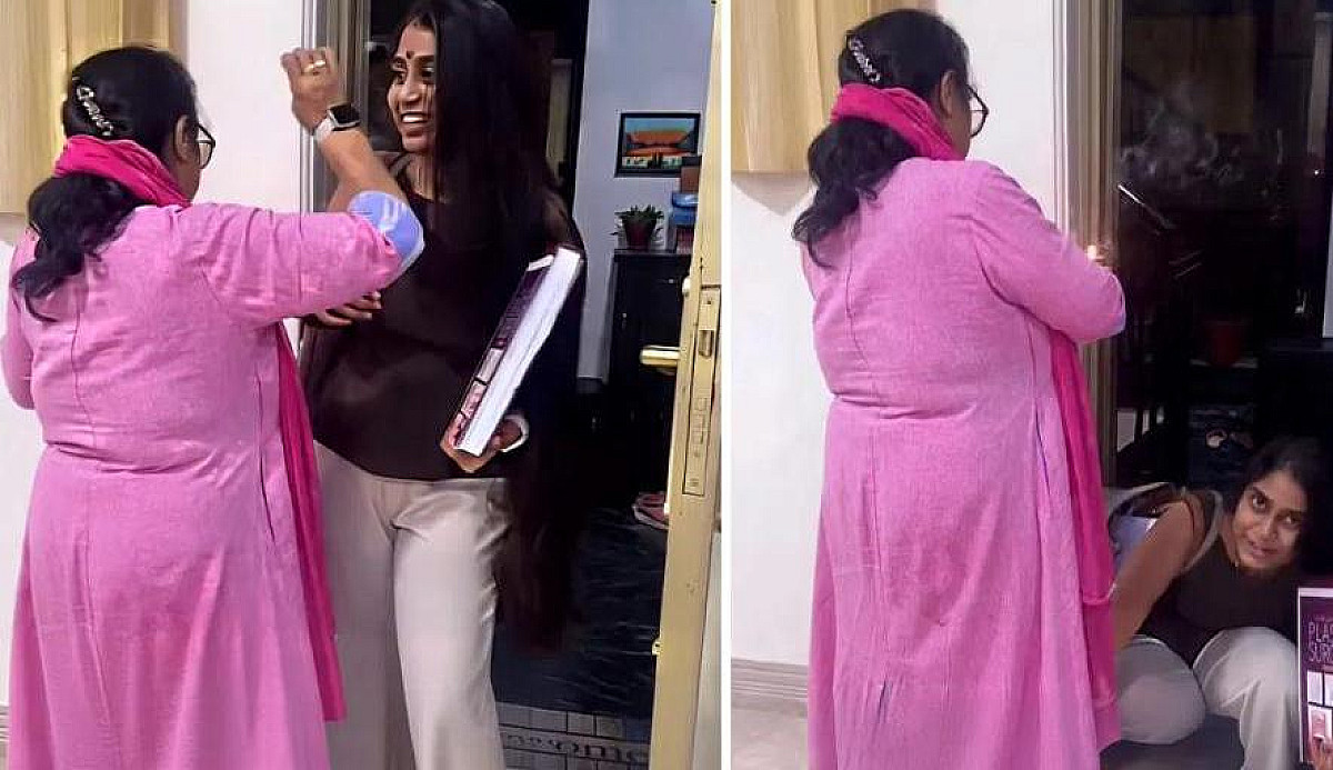 2 दिन की लगातार ड्यूटी के बाद घर लौटी बहू, तो सास ने किया ऐसे स्वागत कि वायरल हो गया वीडियो