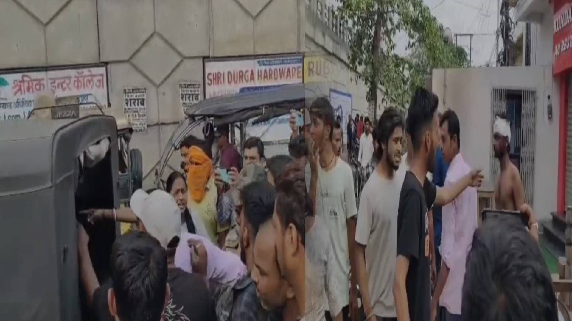 धनबाद में पैसे के विवाद में खूनी संघर्ष, आधा दर्जन घायल, पुलिस से भी धक्का-मुक्की