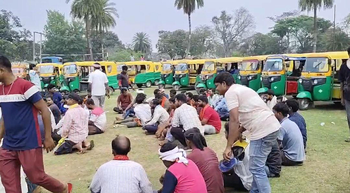 गैस संकट से ऑटो ठप, किस्त के दबाव में चालक, सामने भूखे मरने की समस्या