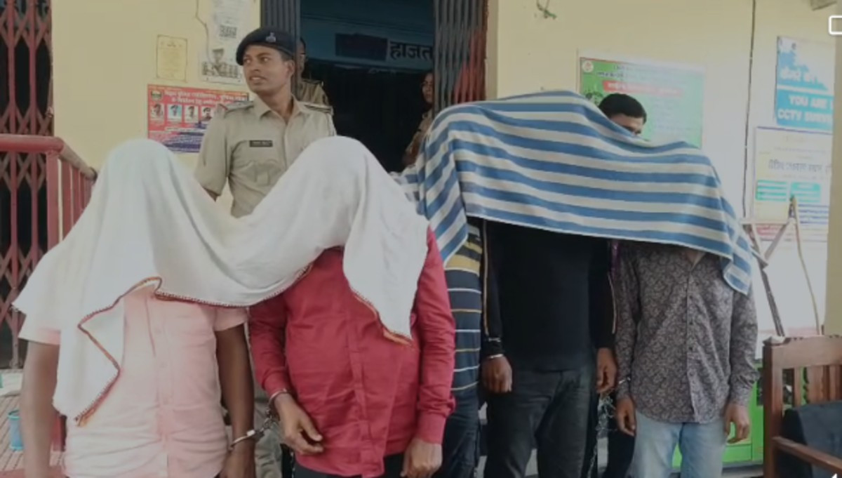 पूर्णिया में पुलिस अपराधी का आमना-सामना, जवाबी कार्रवाई में पांच गिरफ्तार