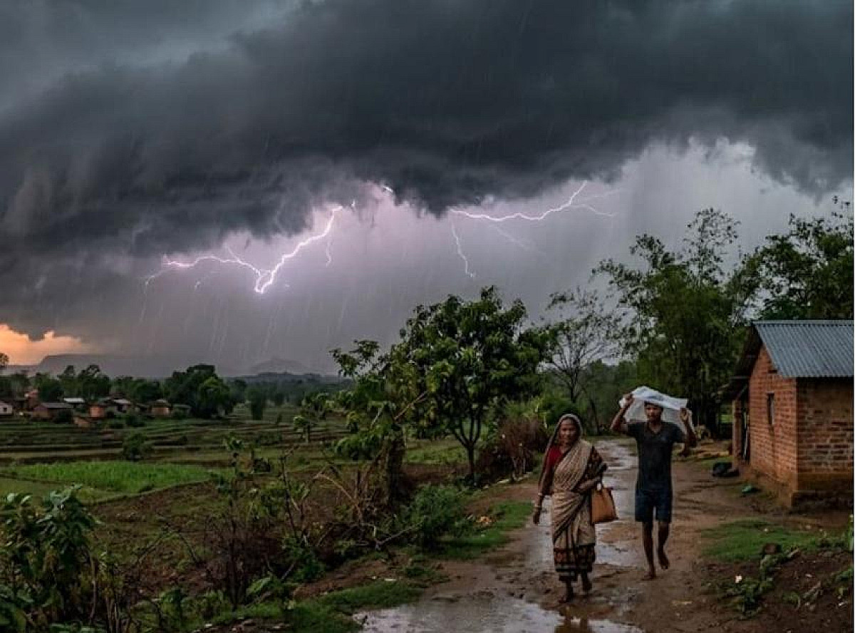 Weather Alert:झारखंड में अगले 5 दिनों तक खराब रहेगा मौसम, गरज के साथ इन जिलों में बारिश