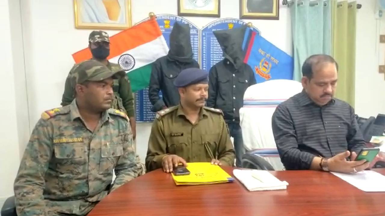 पलामू : ठेकेदार से दस लाख रुपए रंगदारी मांगने वाले दो धराए