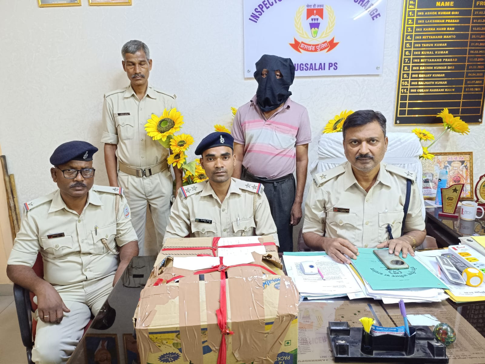 जमशेदपुर पुलिस की बड़ी कार्रवाई, भारी मात्रा में नशीली दवाइयों के साथ एक गिरफ्तार