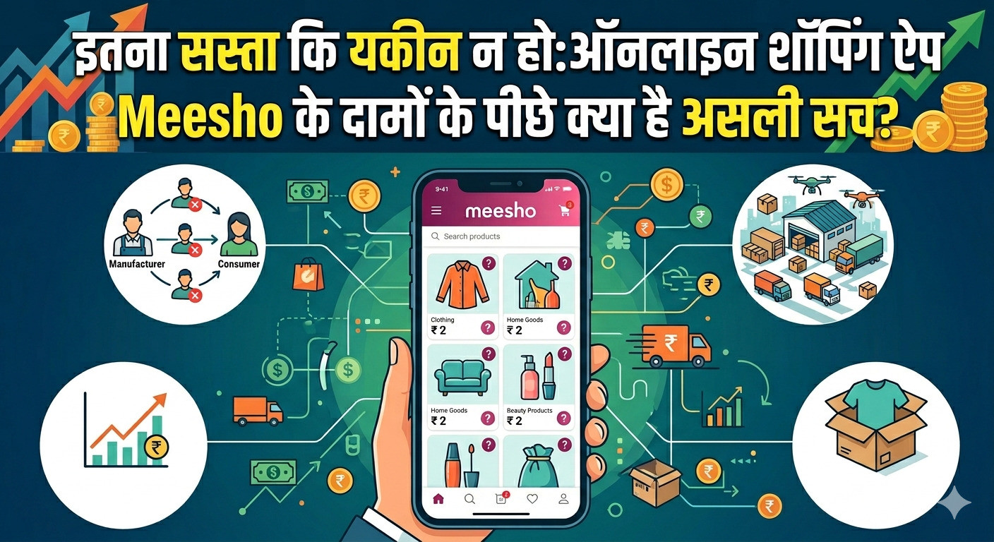 इतना सस्ता कि यकीन न हो:ऑनलाइन शॉपिंग ऐप Meesho के दामों के पीछे क्या है असली सच?
