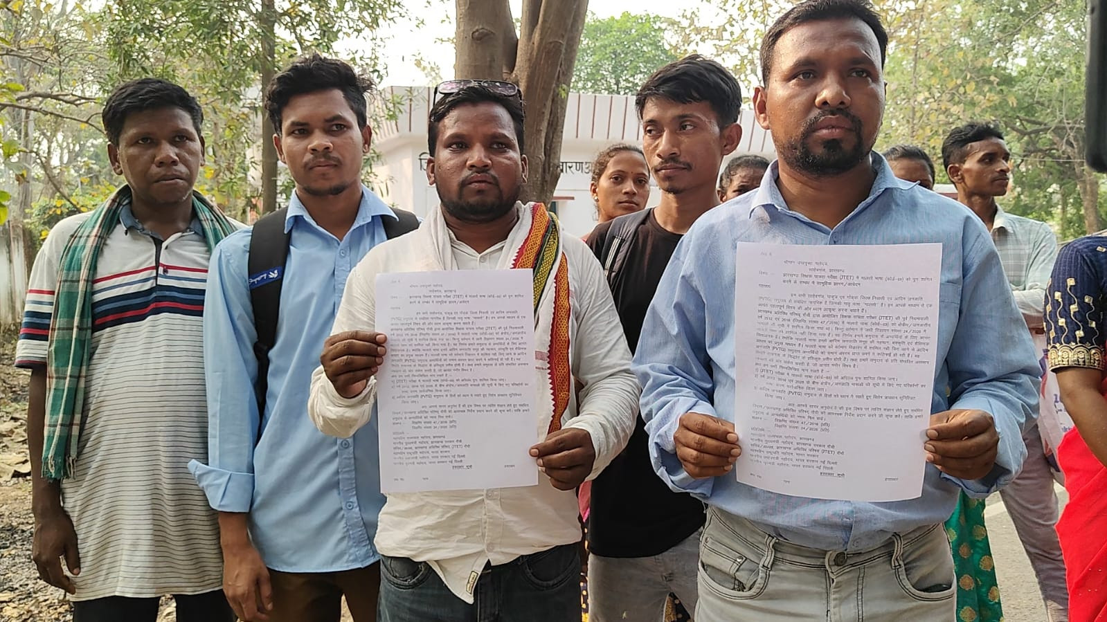 साहिबगंज में JTET से मालतो भाषा हटाने का विरोध ,फिर से शामिल करने की उठी मांग 